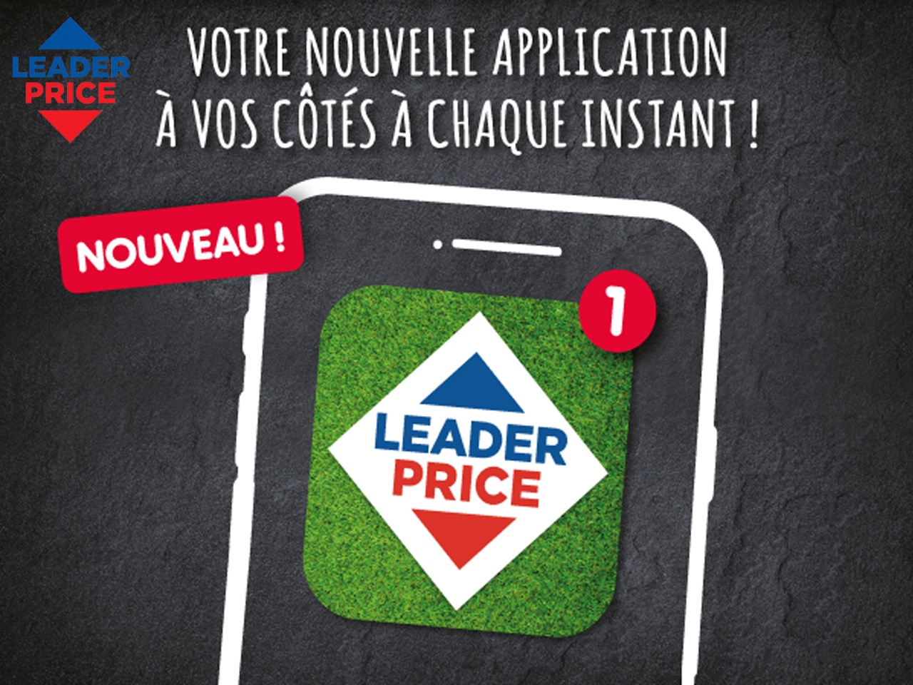 Leader Price lance son application mobile