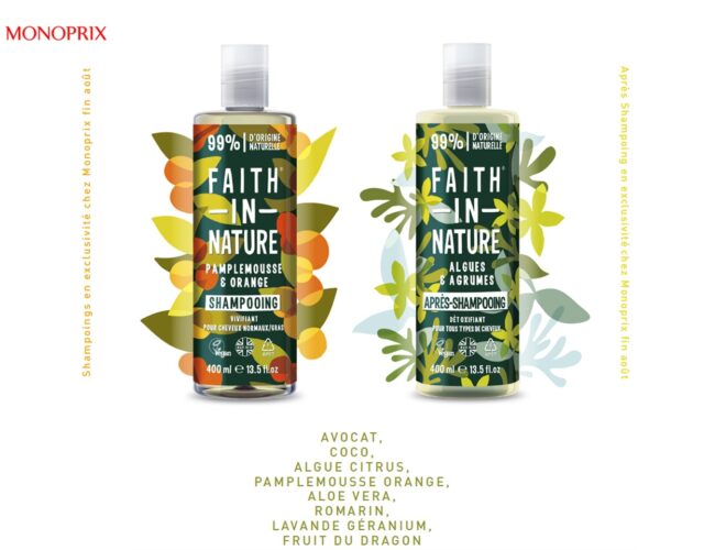Monoprix lance en France Faith In Nature