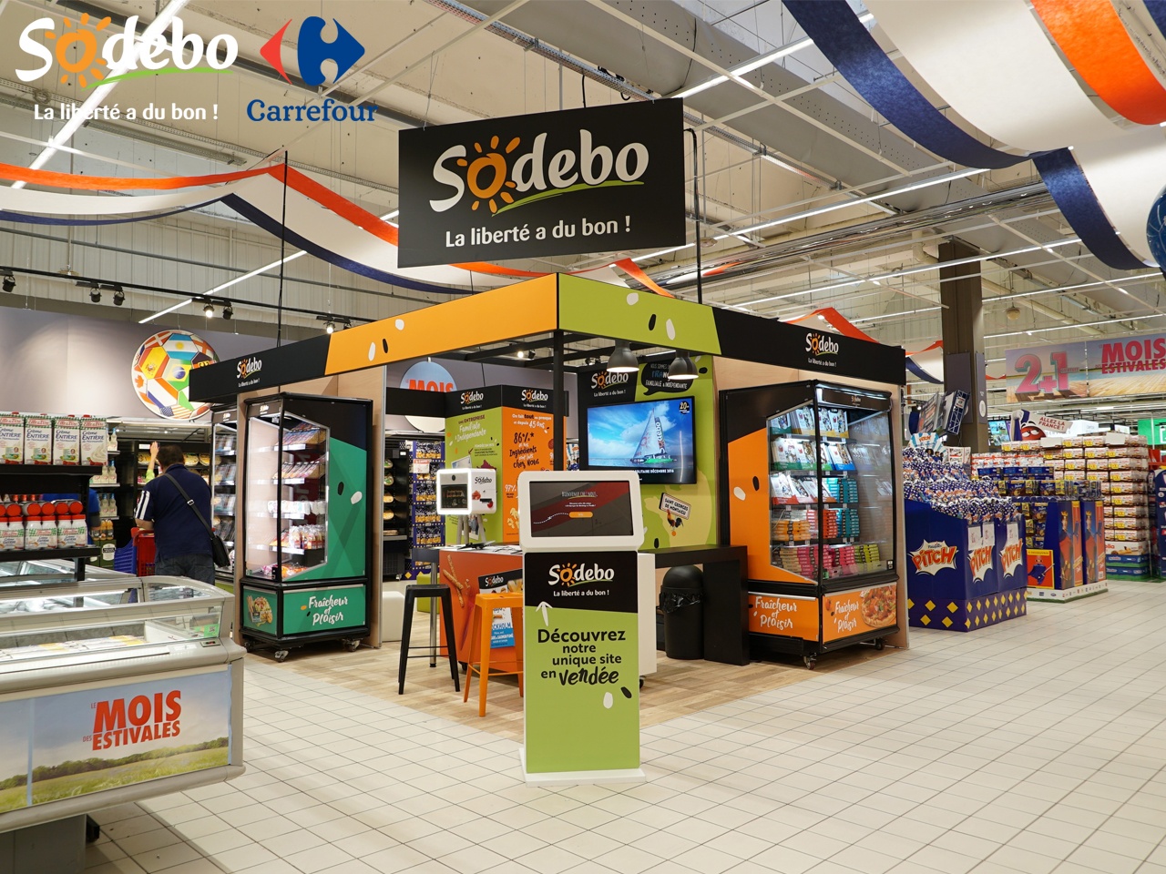 Sodebo présente son pop-up store !