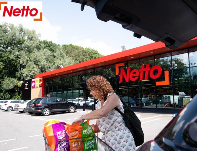 Netto inaugure son nouveau concept à  Prévessin Moens (01)