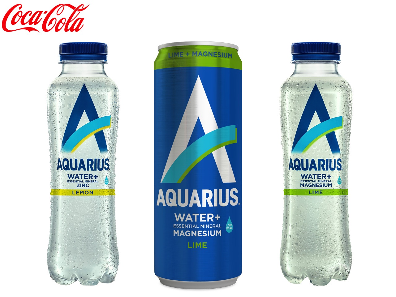 Coca-Cola lance Aquarius, sa première gamme de boissons fonctionnelles sources de minéraux