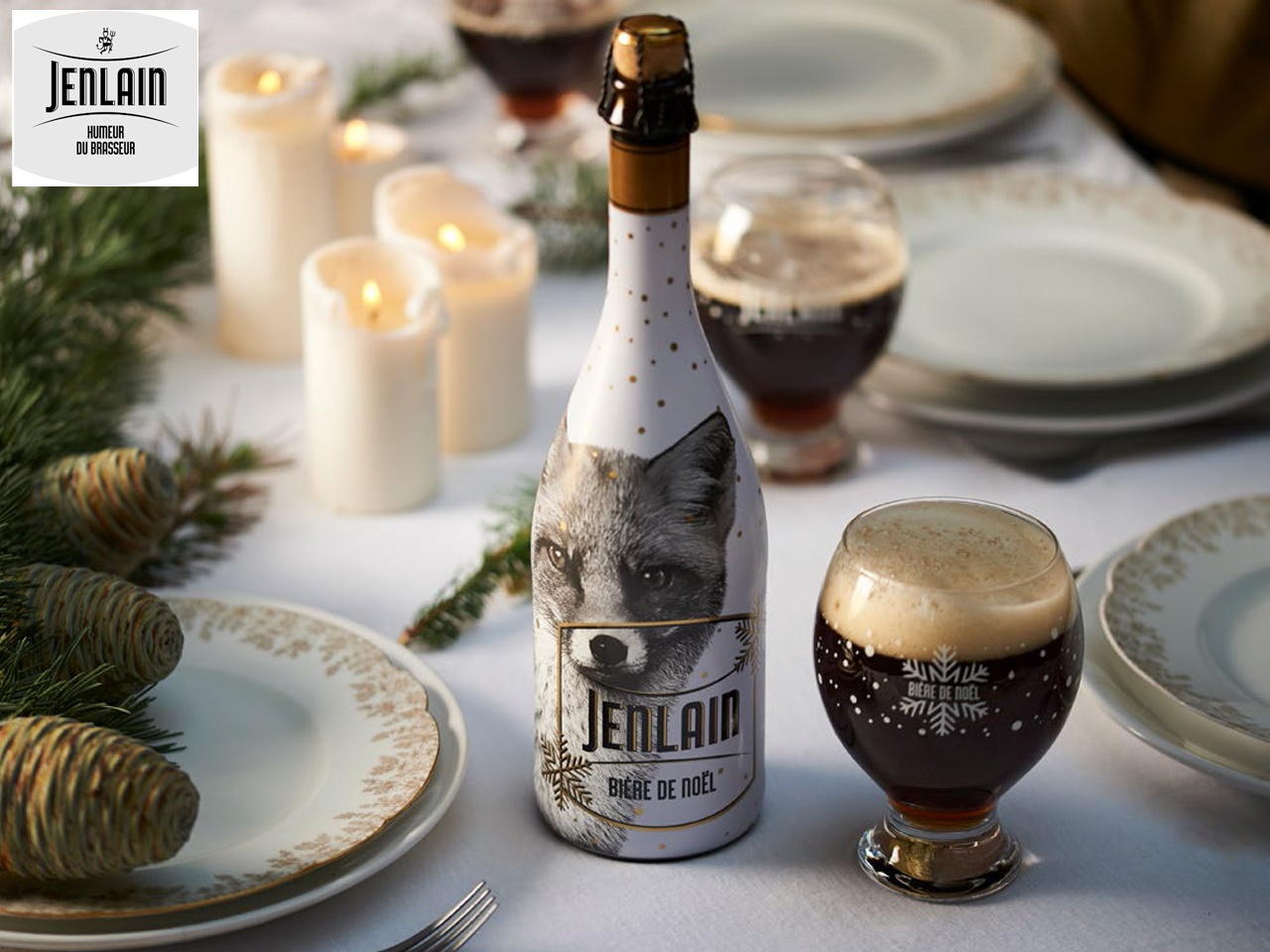 Jenlain présente sa bière de Noël