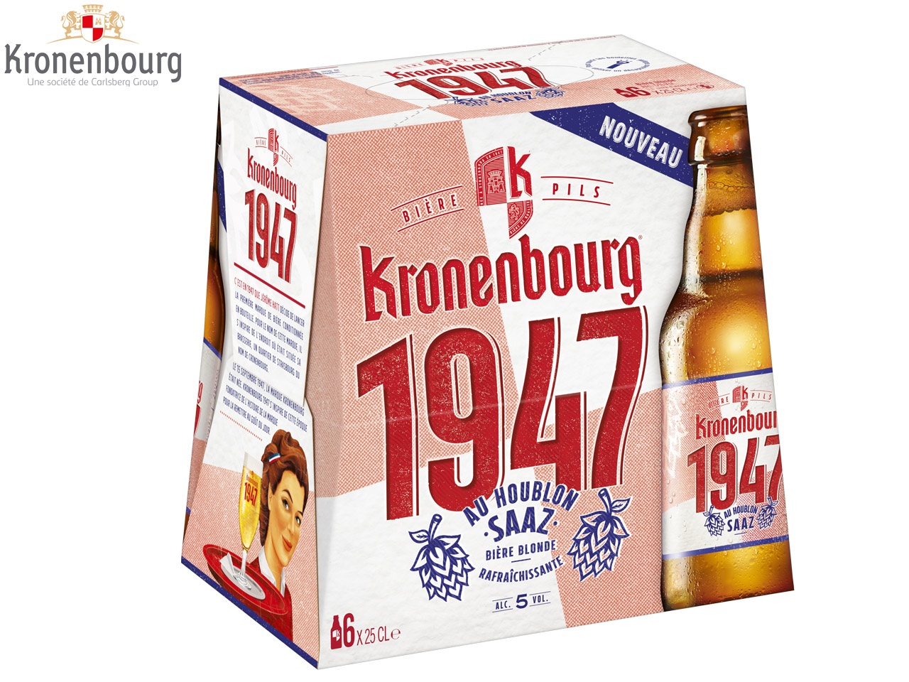 Kronenbourg regarde dans le rétro