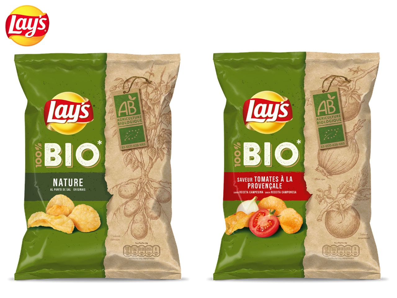 Pepsico lance des chips bio