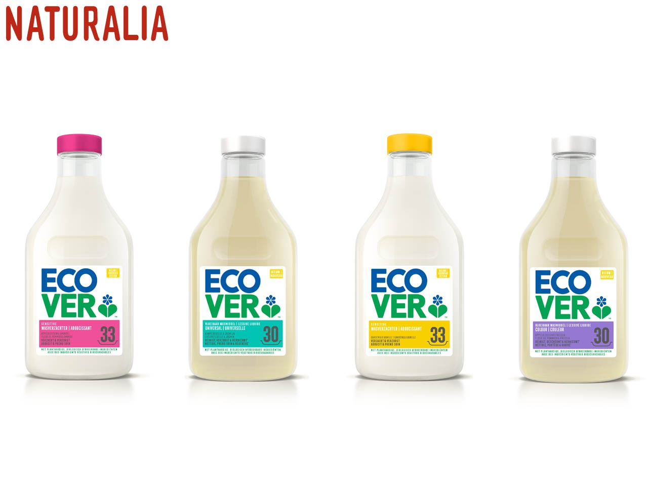 Naturalia lance la marque de lessive Ecover, pour un objectif « no gaspi & clean plastique ! »