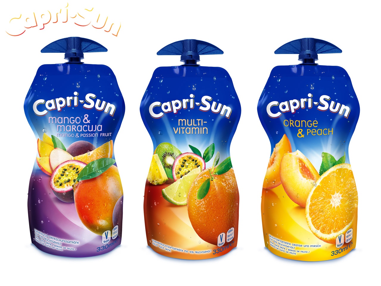 Gonflée, la poche avec Capri-Sun