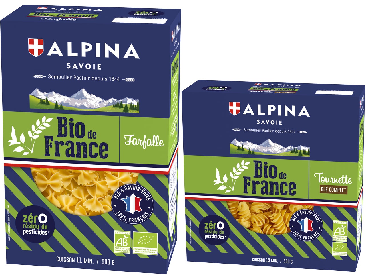 Alpina Savoie : des pâtes bio zéro résidu de pesticides