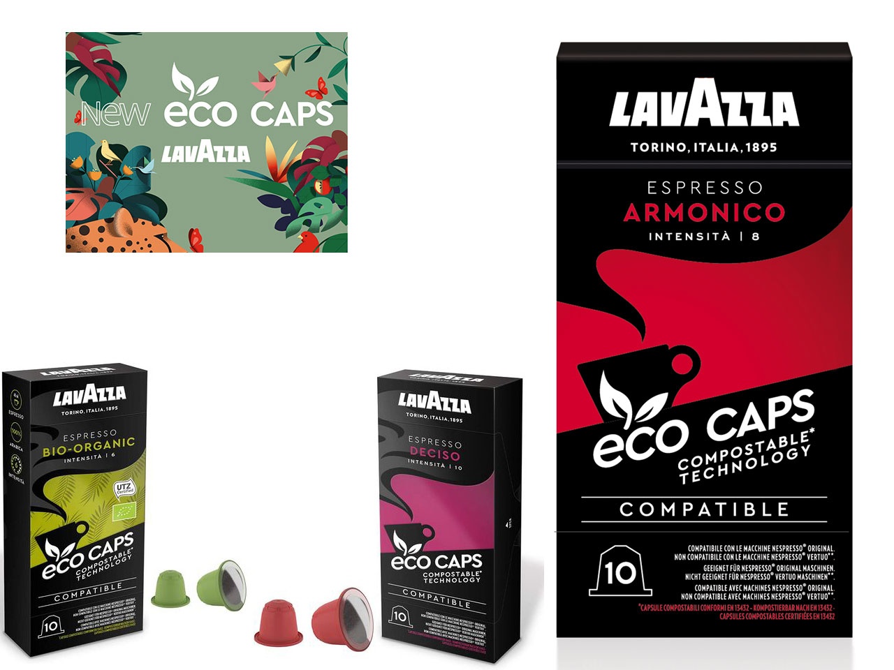 Lavazza lance les capsules compostables Eco-Caps