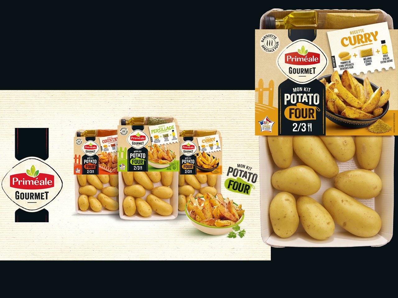 Kit Potato Four : pour manger vite et bien