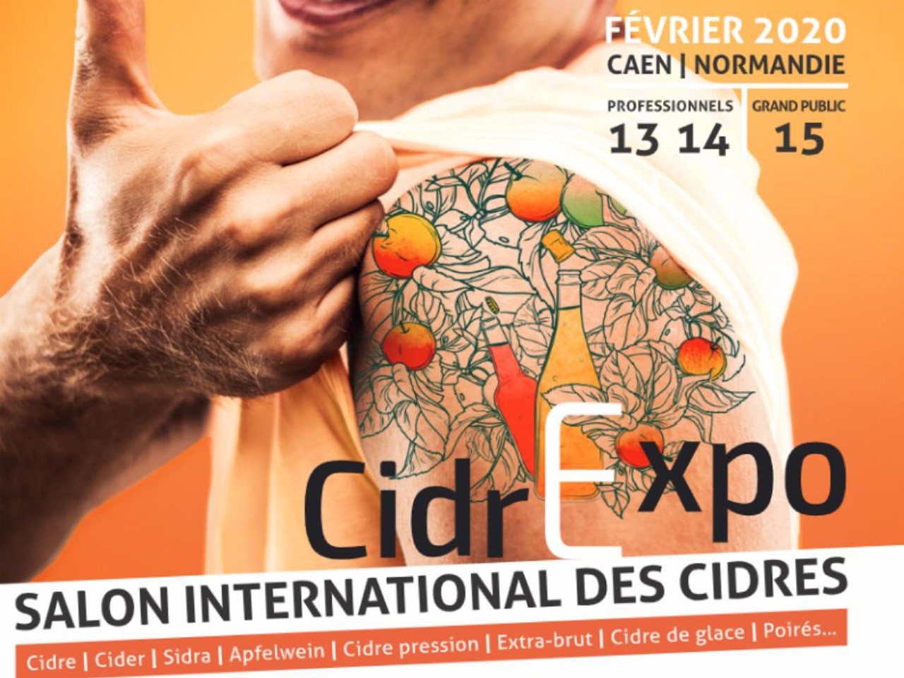 Cidrexpo, le 1er salon international des cidres arrive en France !