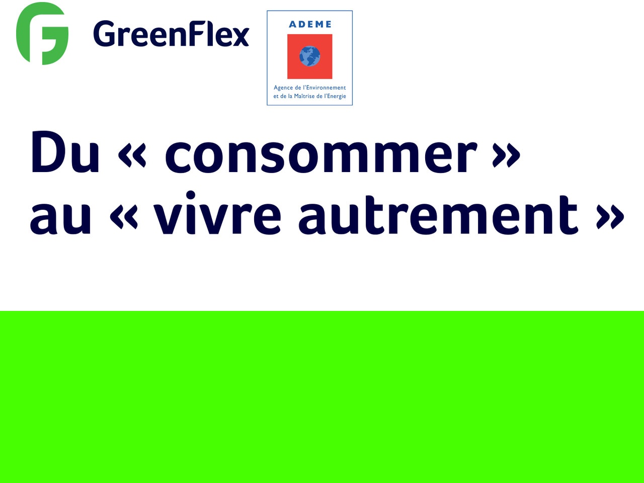 Baromètre GreenFlex/Ademe : Les Français en quête d’alternatives