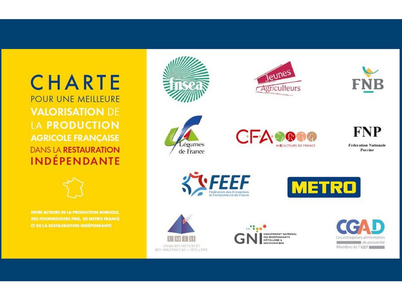 METRO France lance la Charte Origine France avec 10 fédérations signataires