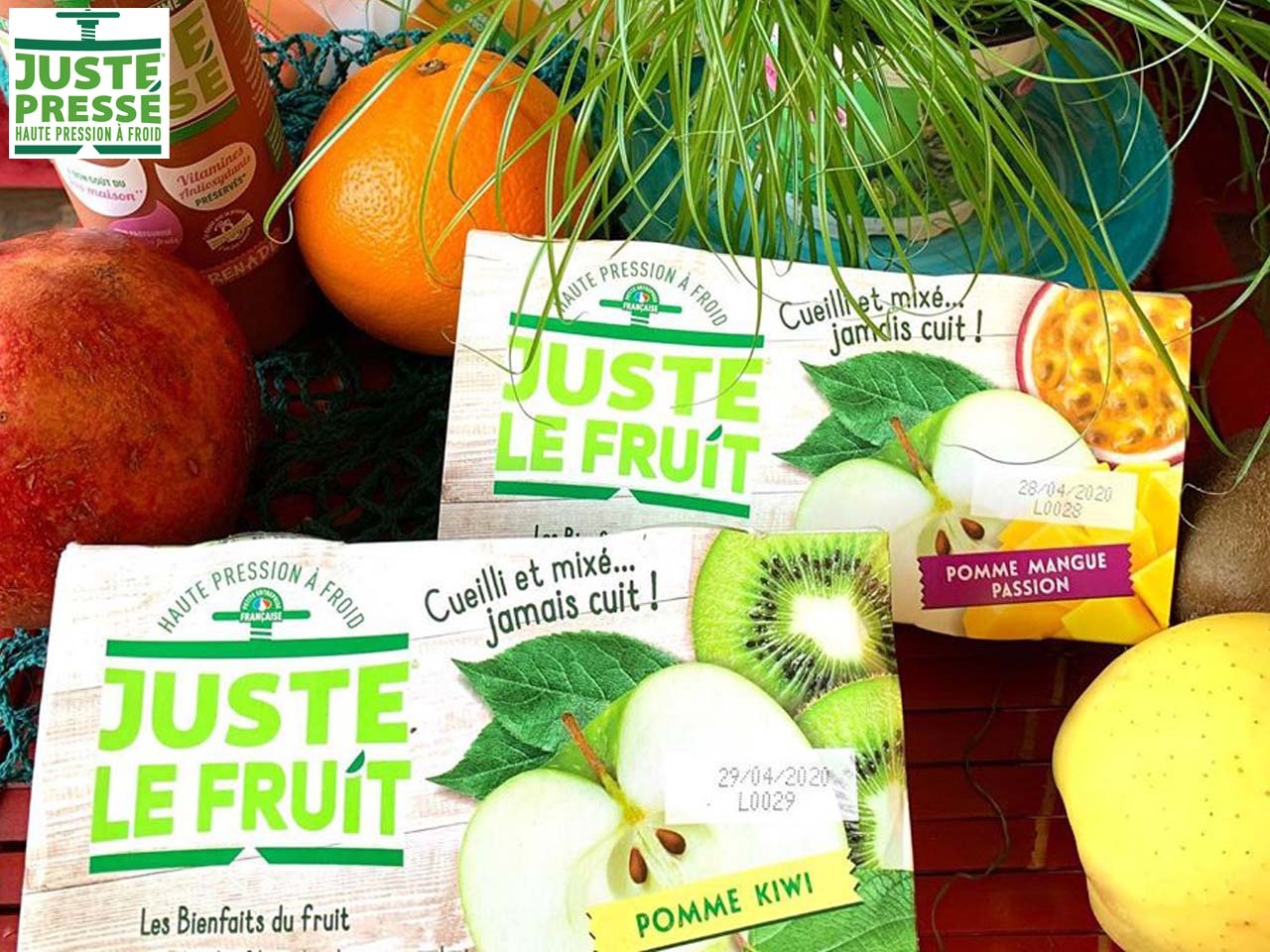 Juste Pressé présente sa nouvelle innovation de produits sains et gourmands