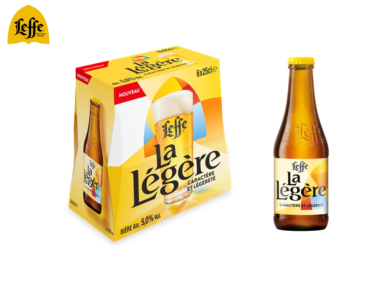 Leffe lance La Légère, une bière légère avec du caractère !