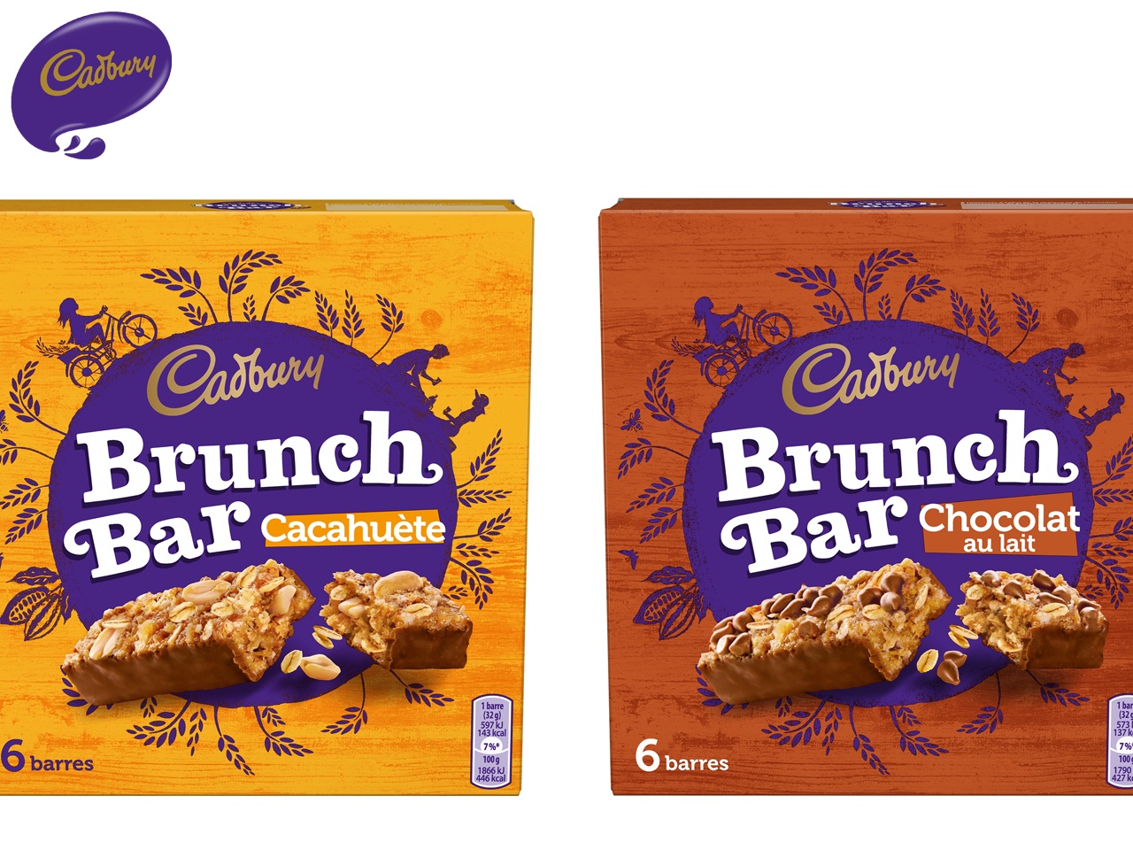 Cadbury : faites le plein de plaisir avec les barres Cadbury Brunch Bar !