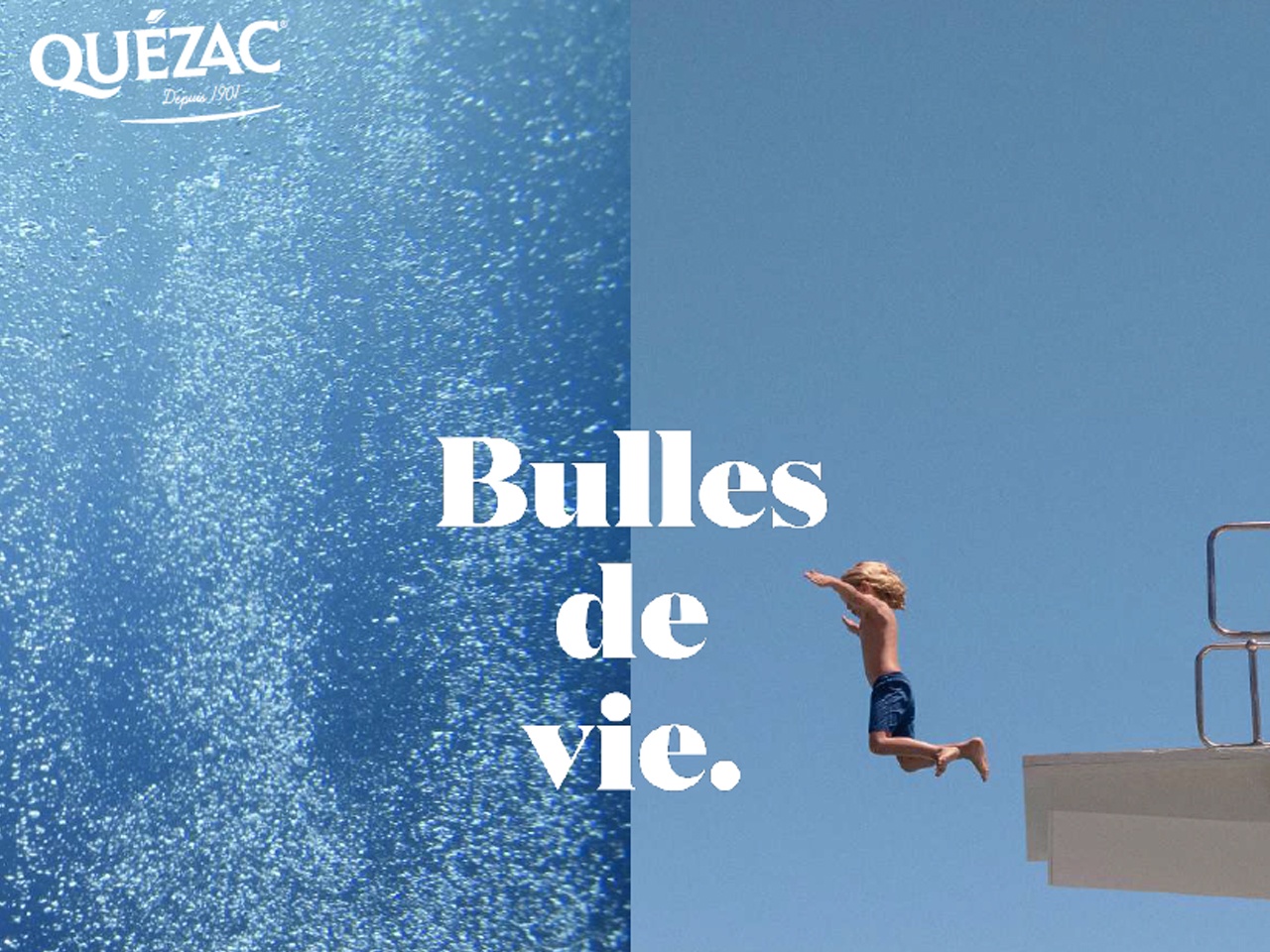 Bulles de vie, la nouvelle identité de Quézac