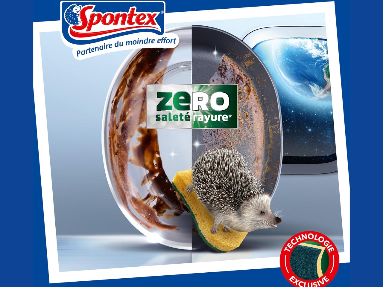 Spontex invente l’éponge du futur et présente la gamme Zéro