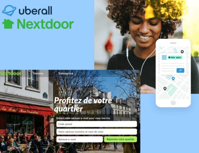 Uberall et Nextdoor s’associent et favorisent le commerce de proximité