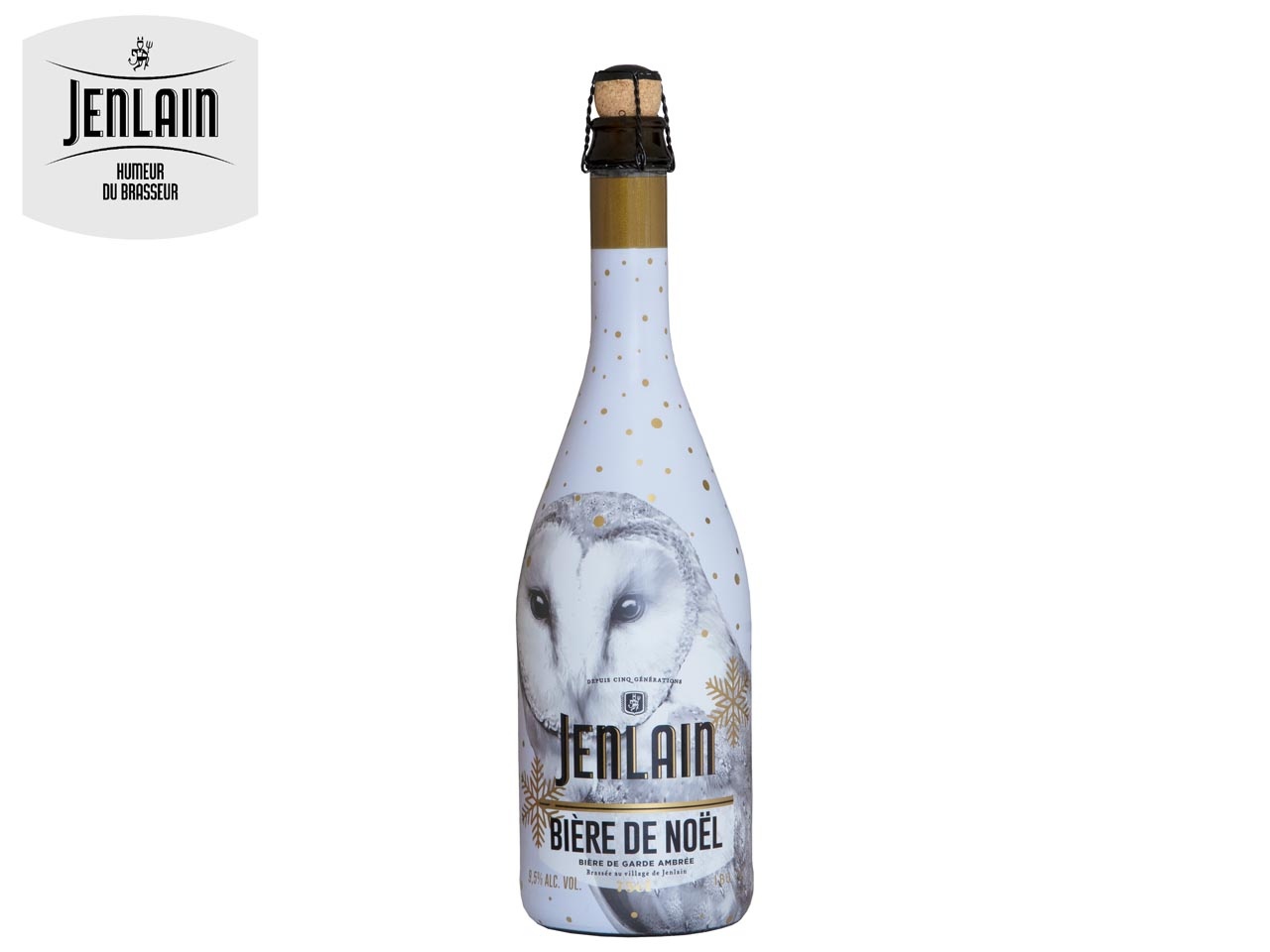 La bière de Noël Jenlain s’invite à table pour les fêtes de fin d’année