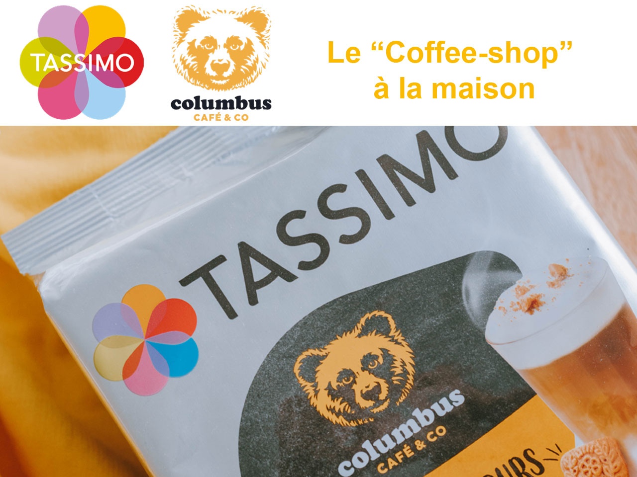 TASSIMO s’associe à COLUMBUS CAFÉ & CO pour offrir une expérience « Coffee shop » à la maison !