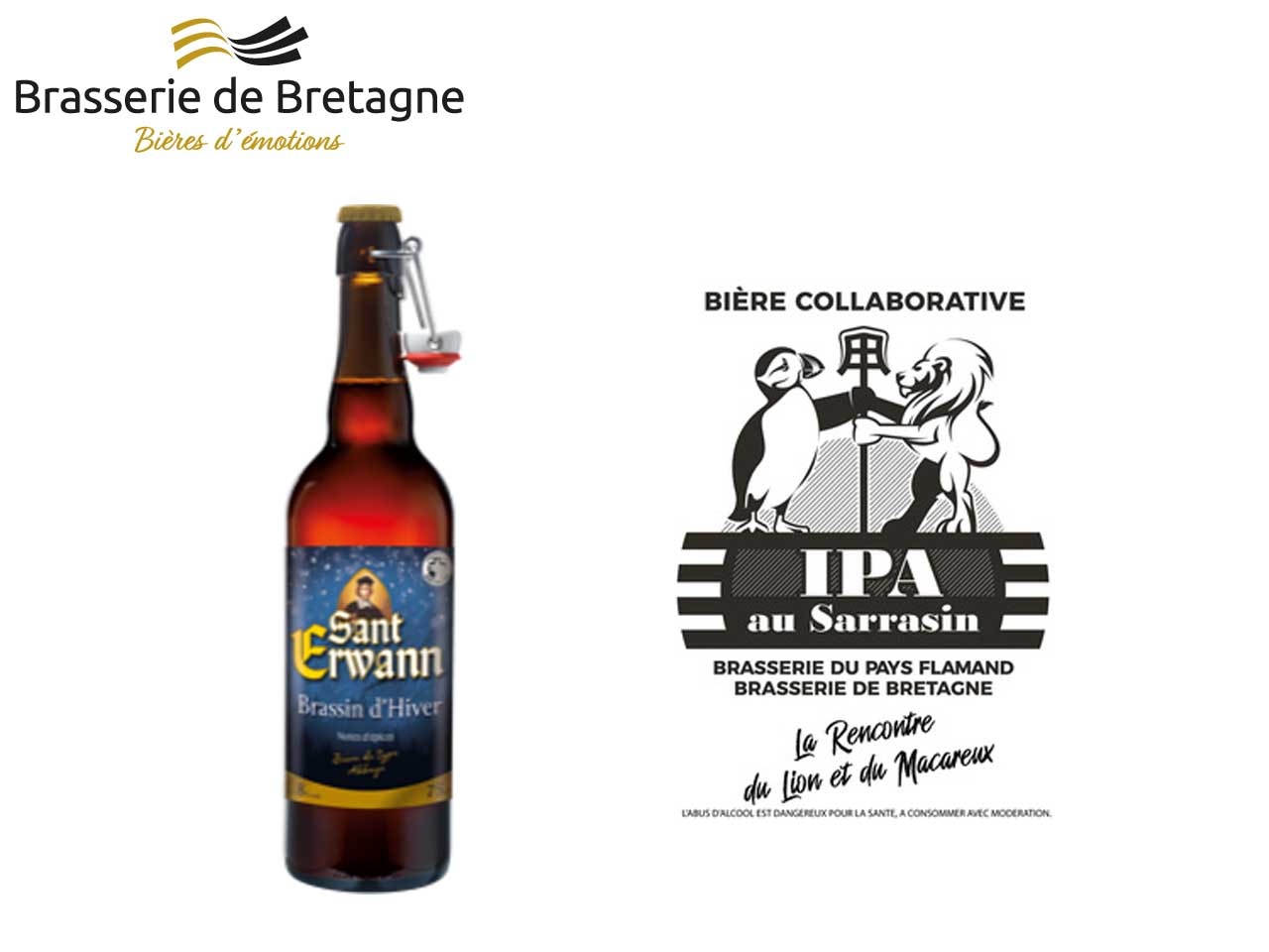 Brasserie de Bretagne présente ses deux nouveautés en édition limitée !