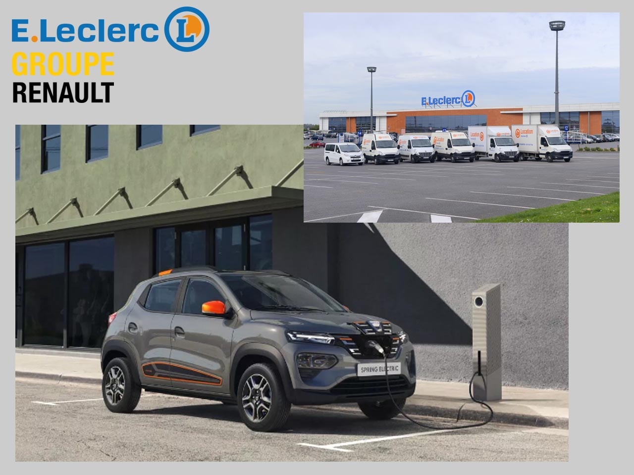 E.Leclerc Location et Groupe Renault signent un partenariat unique pour accélérer l’usage de l’électrique