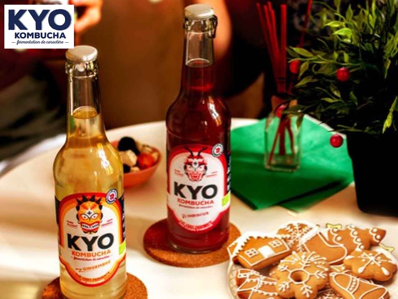 Kyo Kombucha présente son apéritif festif et sain pour Noël