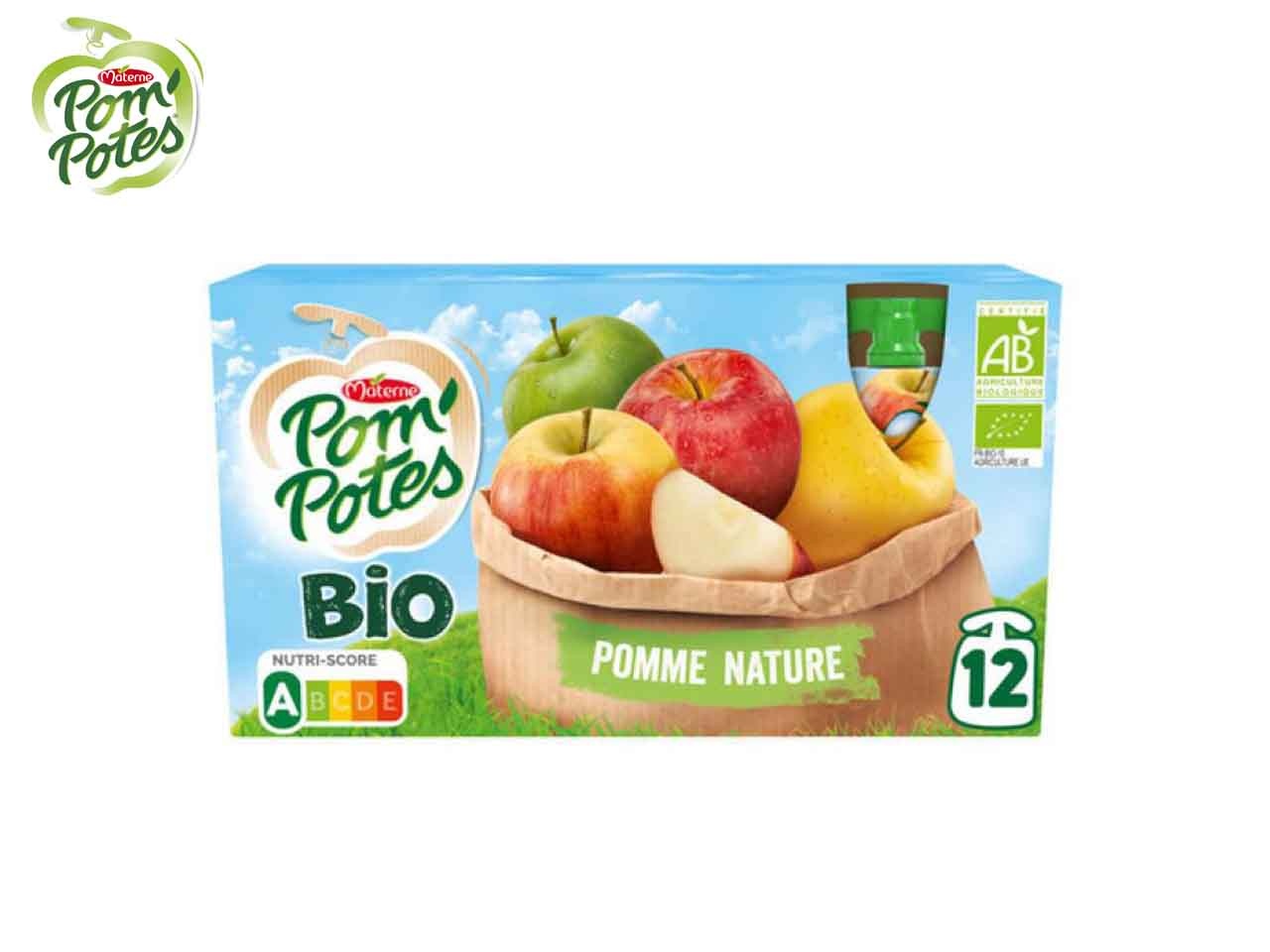 Materne et Pom’Potes annoncent un approvisionnement 100% français sur leurs pommes bio depuis la récolte 2020