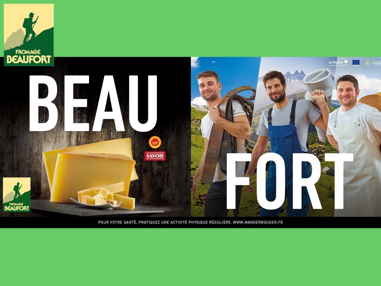 Une campagne d’affichage qui honore ceux qui font le Beaufort !
