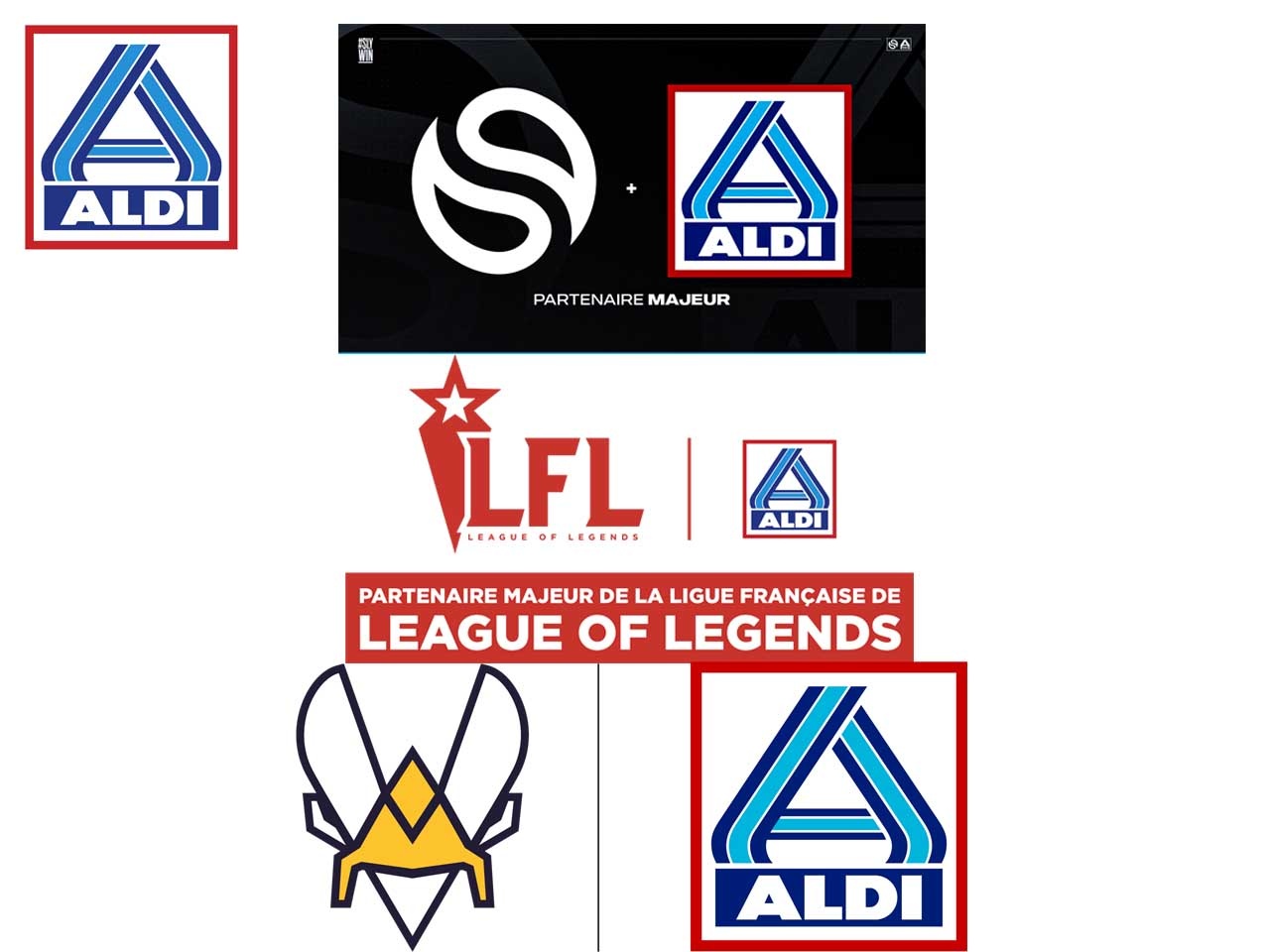 ALDI s’engage dans l’esport et devient partenaire des équipes Solary, Team Vitality et de la ligue française de League of Legends