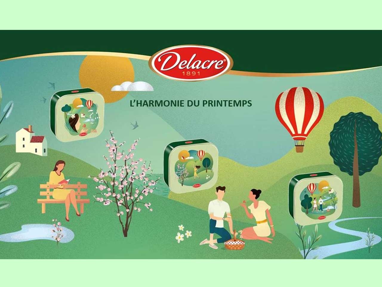 Delacre célèbre un Printemps harmonieux