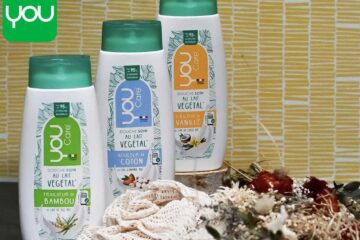 YOU lance ses nouveaux gels douche sains et naturels !