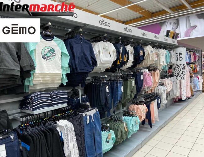 Gémo s’associe à l’enseigne Intermarché