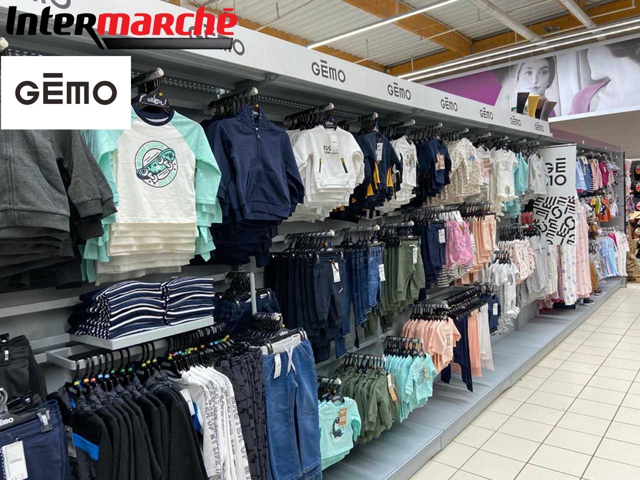 Gémo s’associe à l’enseigne Intermarché