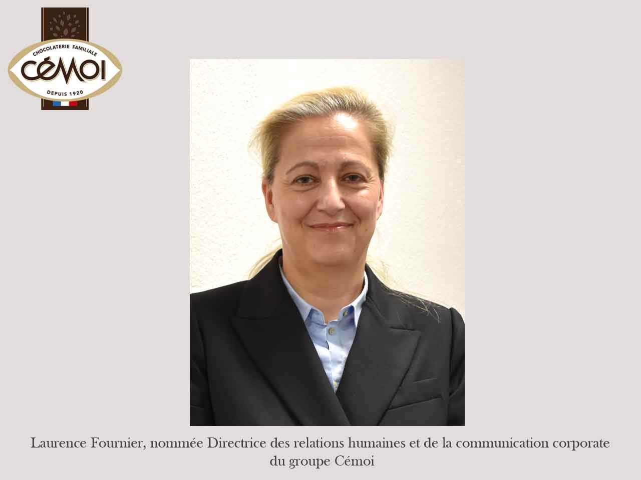 Laurence Fournier est nommée Directrice des Relations Humaines et de la Communication Corporate du Groupe Cémoi