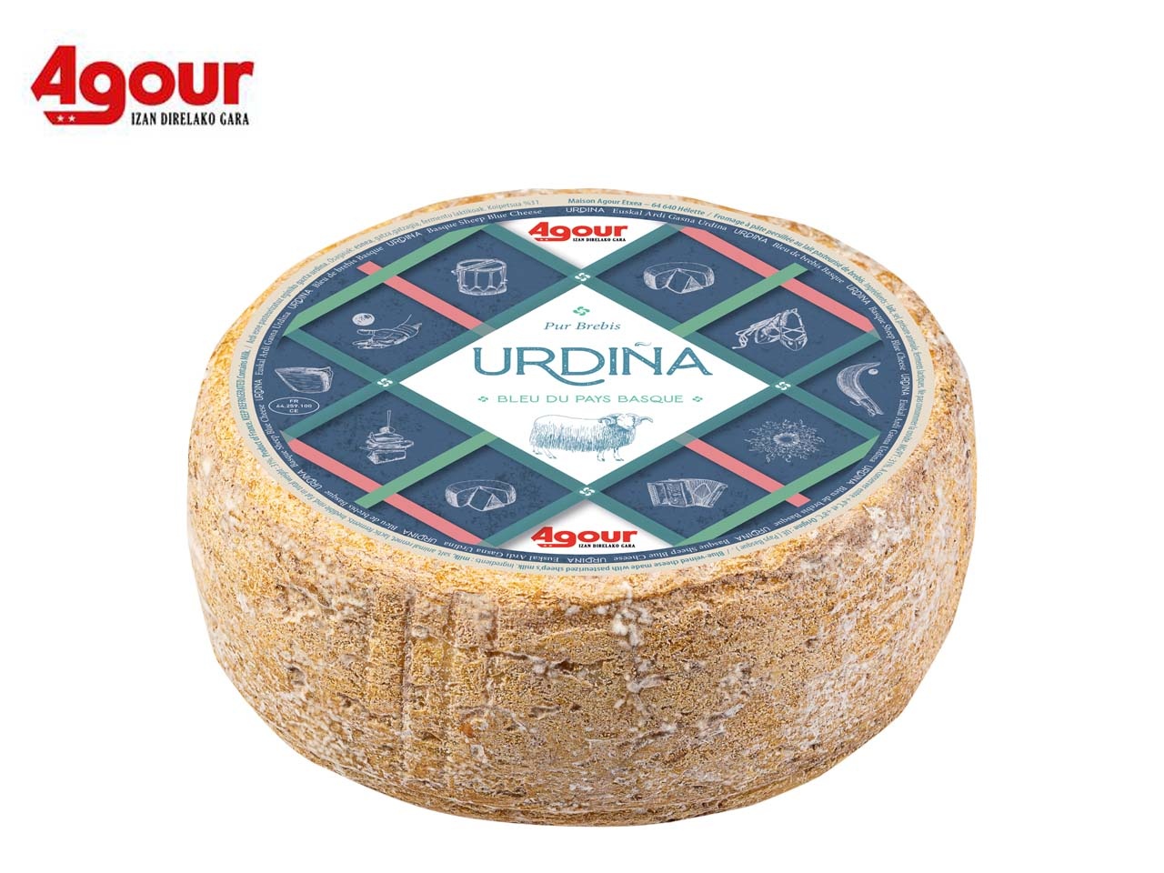 La maison Agour dévoile Urdina, son fromage crémeux à pâte persillée du pays basque