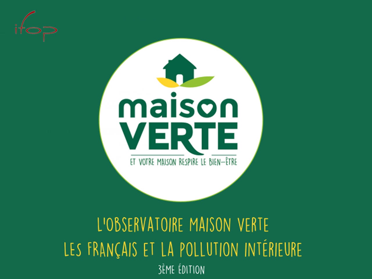 Observatoire Maison Verte : Les Français et la pollution intérieure