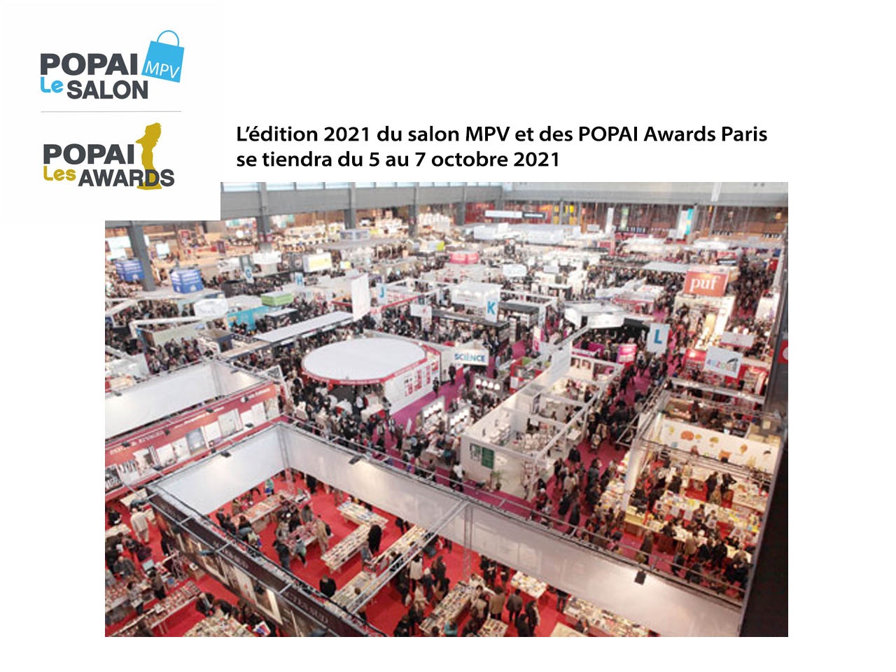 Le salon MPV & POPAI Awards est reporté en octobre