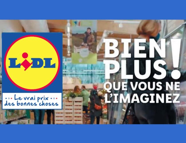 LIDL lance une campagne pub sur la diversité de son offre produits