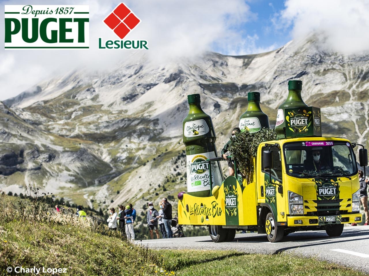 En 2021, Lesieur et PUGET participent à l’aventure du Tour de France
