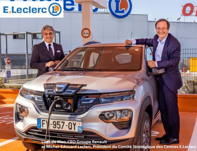E.Leclerc Location accueille dans ses agences les premières Dacia Spring, 100% électriques