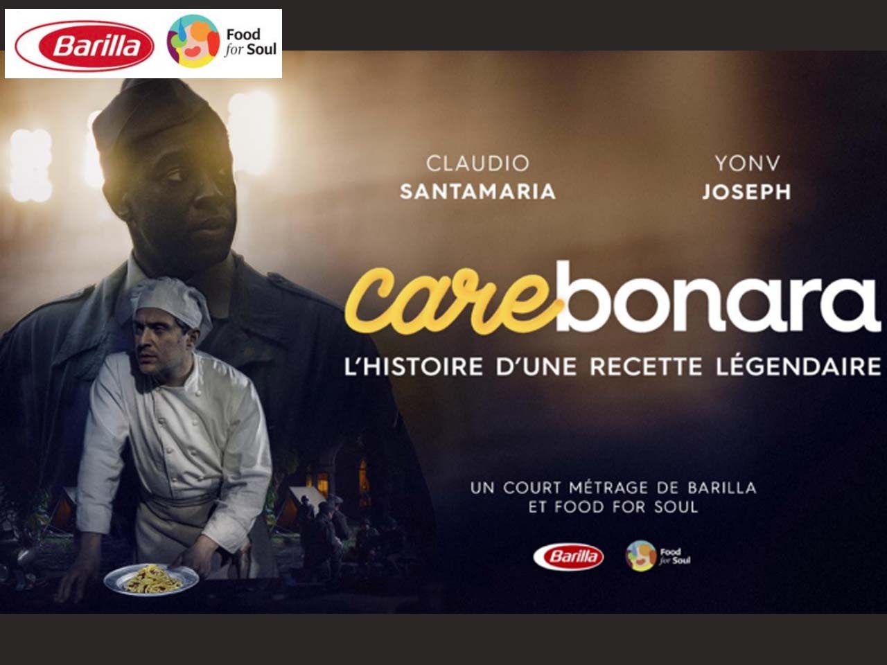 « De la Carbonara à la « CAREbonara » : le court-métrage de Barilla célèbre le plat de pâtes iconique !