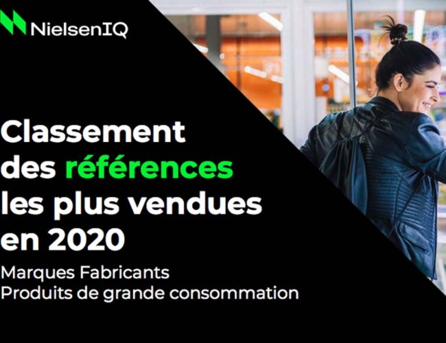 NielsenIQ révèle son classement des références les plus vendues en 2020