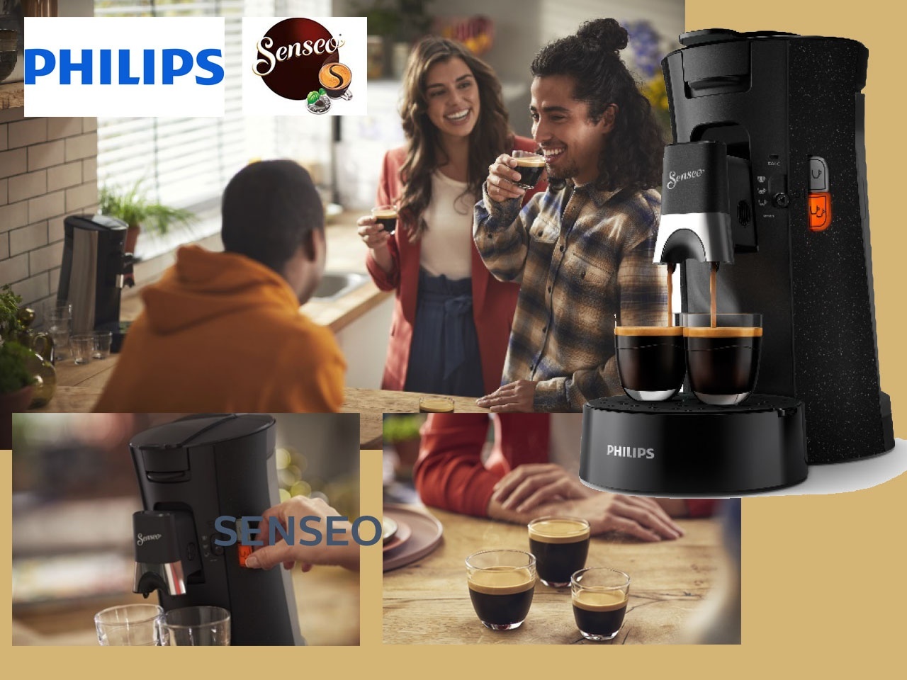 Philips présente sa nouvelle machine à café SENSEO® Select