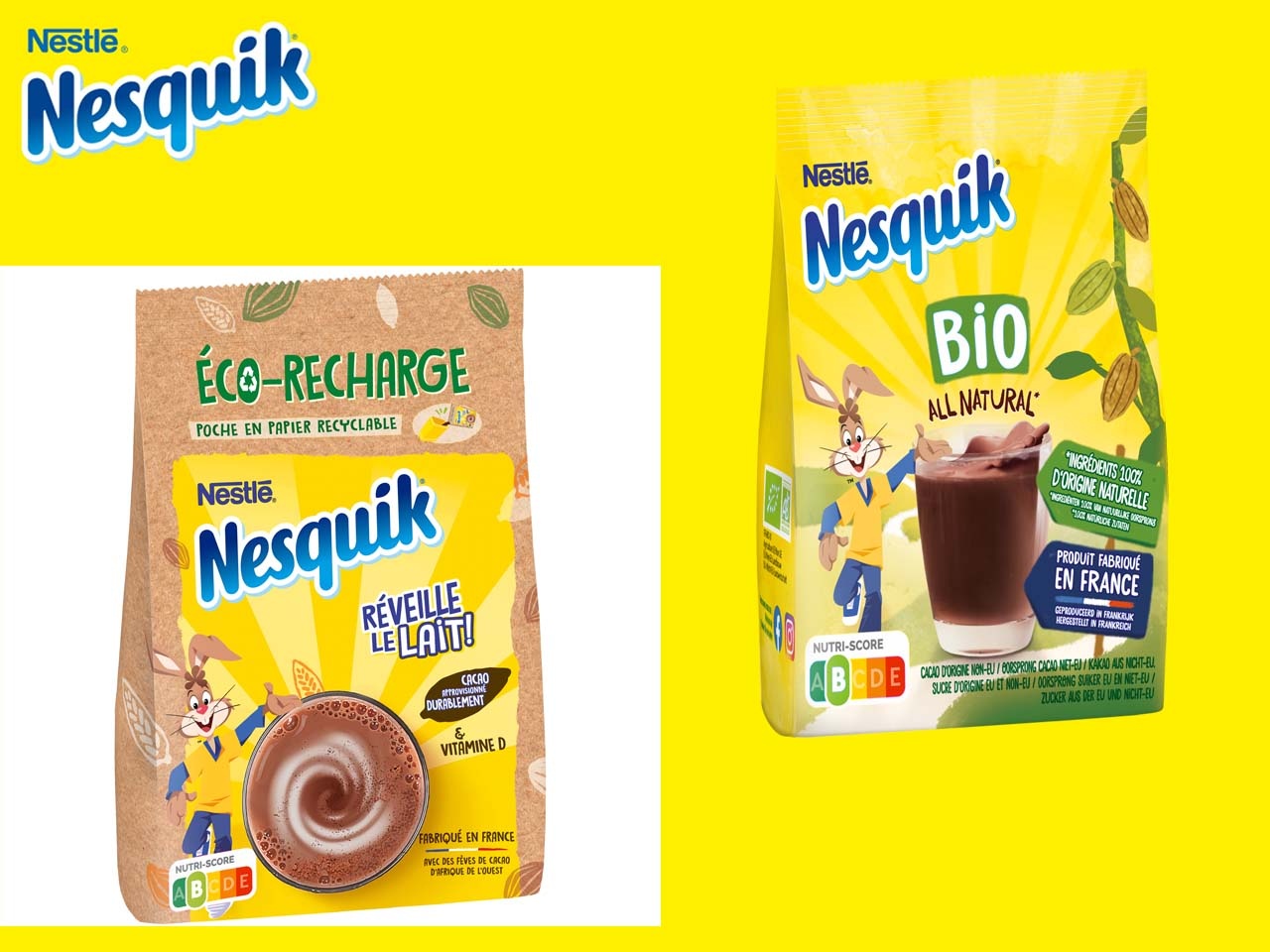 Nesquik innove, à travers deux nouvelles références éco-responsables