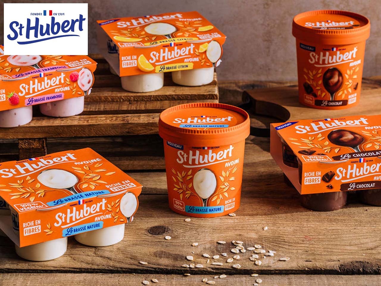 St Hubert dévoile son dessert 100% végétal et sa nouvelle campagne by Rosapark