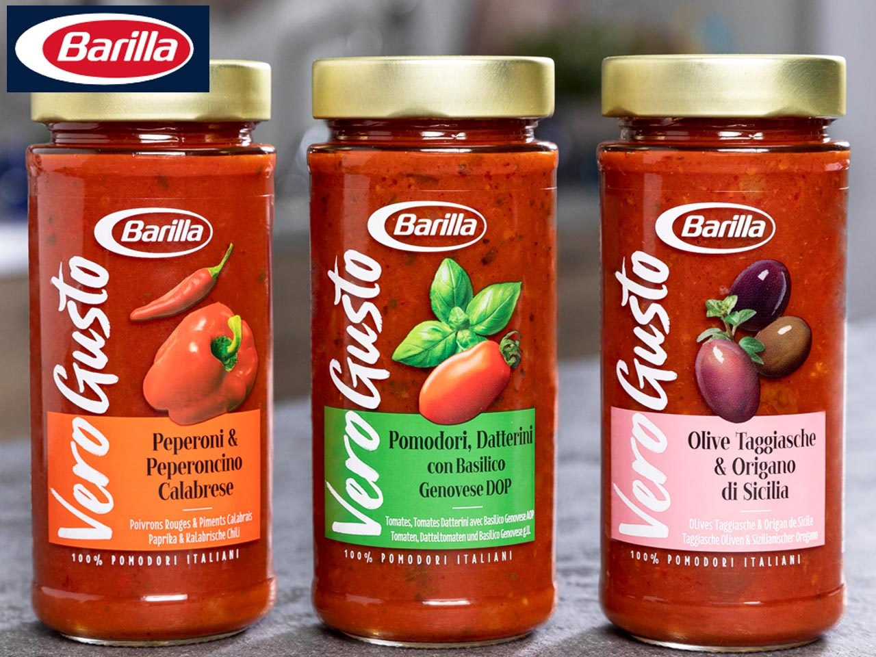 Barilla présente Vero Gusto, sa nouvelle gamme de sauce premium
