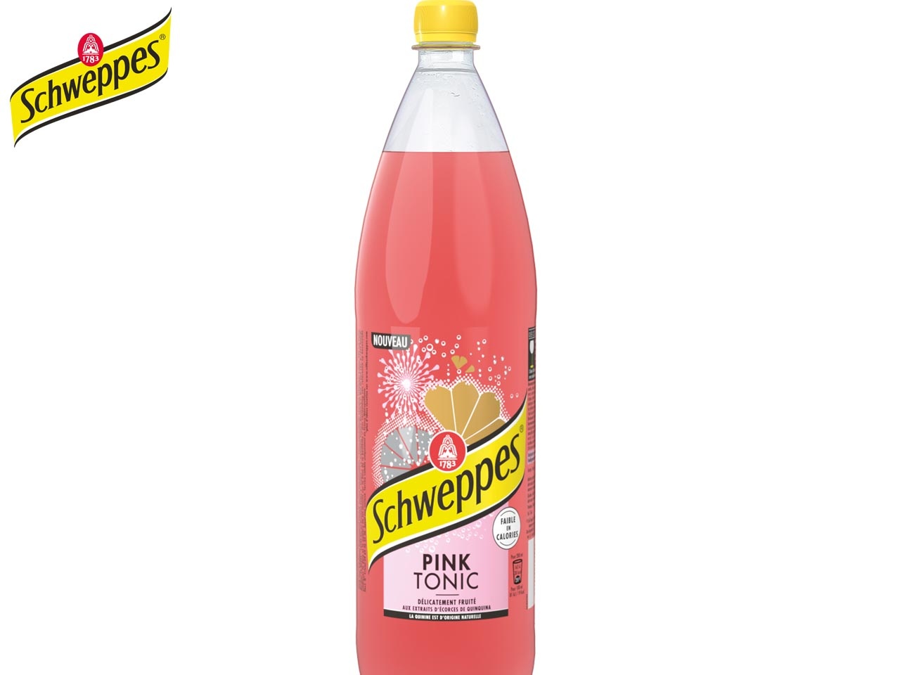 Schweppes lance sa nouvelle boisson, le Pink Tonic !