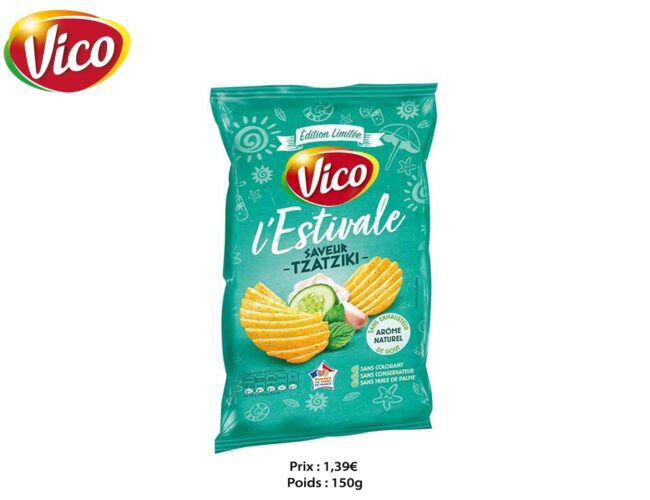 Vico lance L’Estivale, avec une saveur tzatziki !
