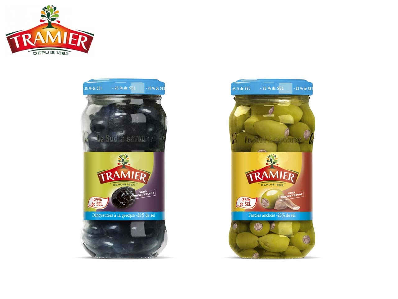 Tramier présente ses olives, moins salées et toujours aussi gourmandes !